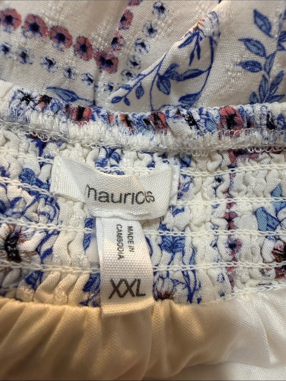 Maurices XXL Boho Floral Maxi Dress Adjustable Straps Pockets Lined Rayon Ruffle - Picture 2 of 8